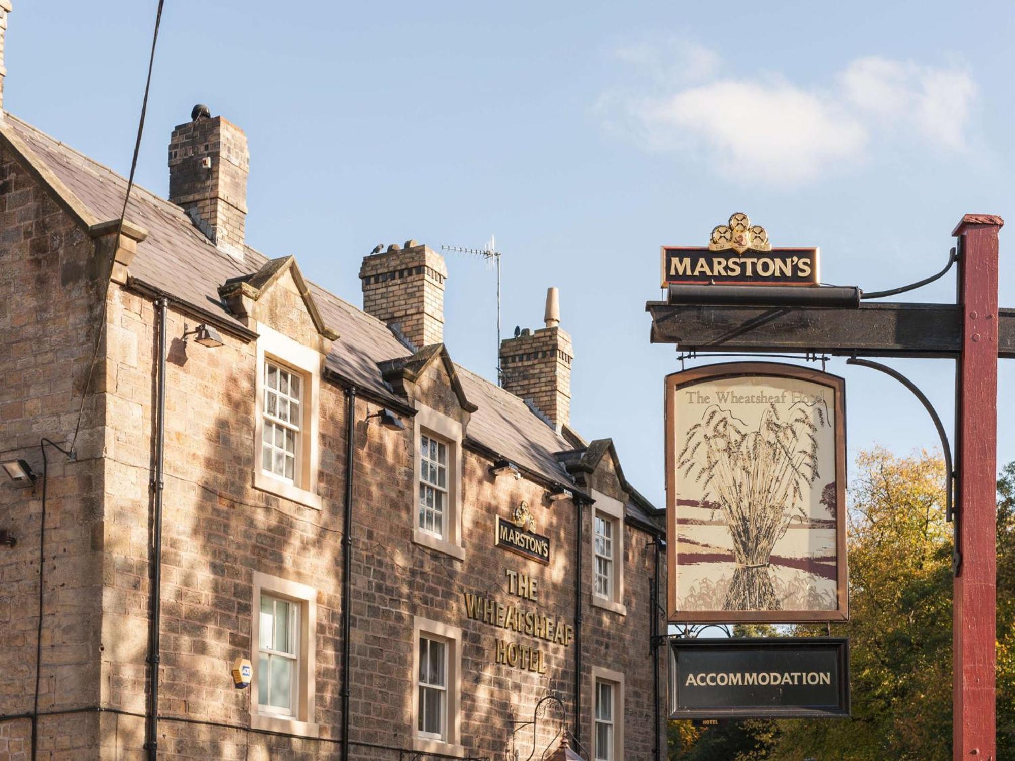 Wheatsheaf, Baslow By Marston'S Inns Zewnętrze zdjęcie